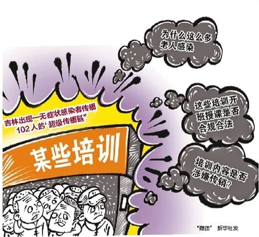 吉林养生培训102人感染官方介入,吉林1传102人如此“养生培训”,无异于图财致命!