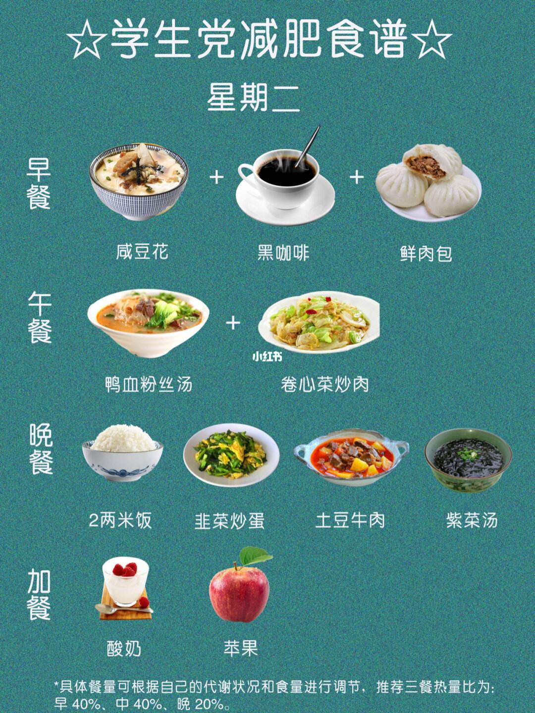 减肥的食谱,营养又减肥的食谱
