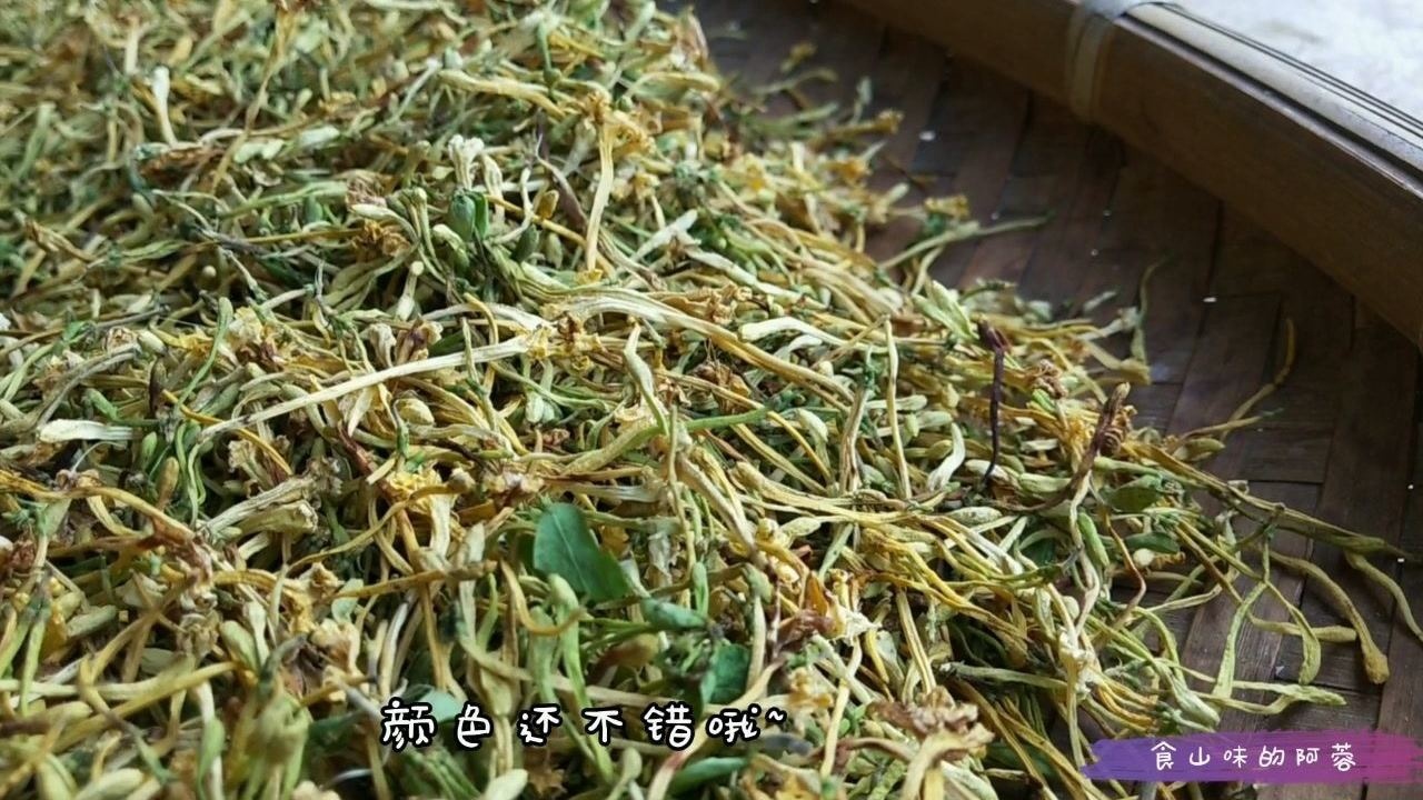 金银花怎么晒干的做法视频教程下载金银花怎么晒干的做法视频教程