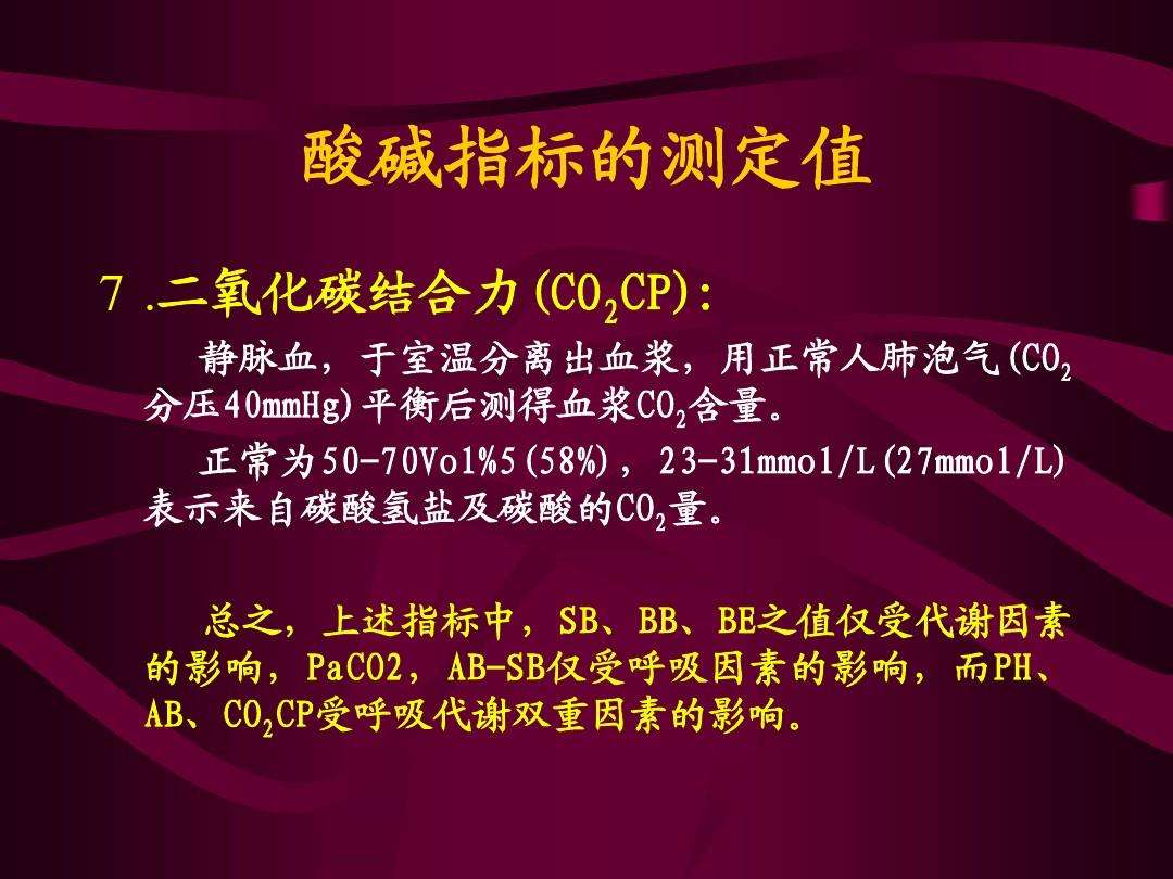 二氧化碳结合力,二氧化碳结合力高咋办