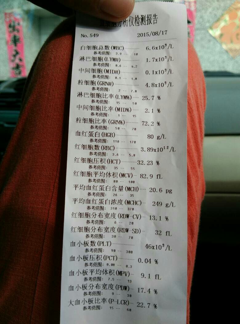 红细胞压积偏低,红细胞压积偏低严重吗